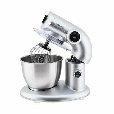 Robot impastatrice multifunzionale color silver