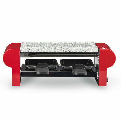 Raclette con grill e pietra in granito-2 persone