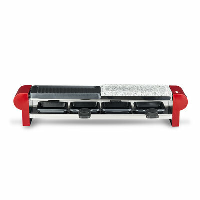 Raclette con grill e pietra in granito-4 persone