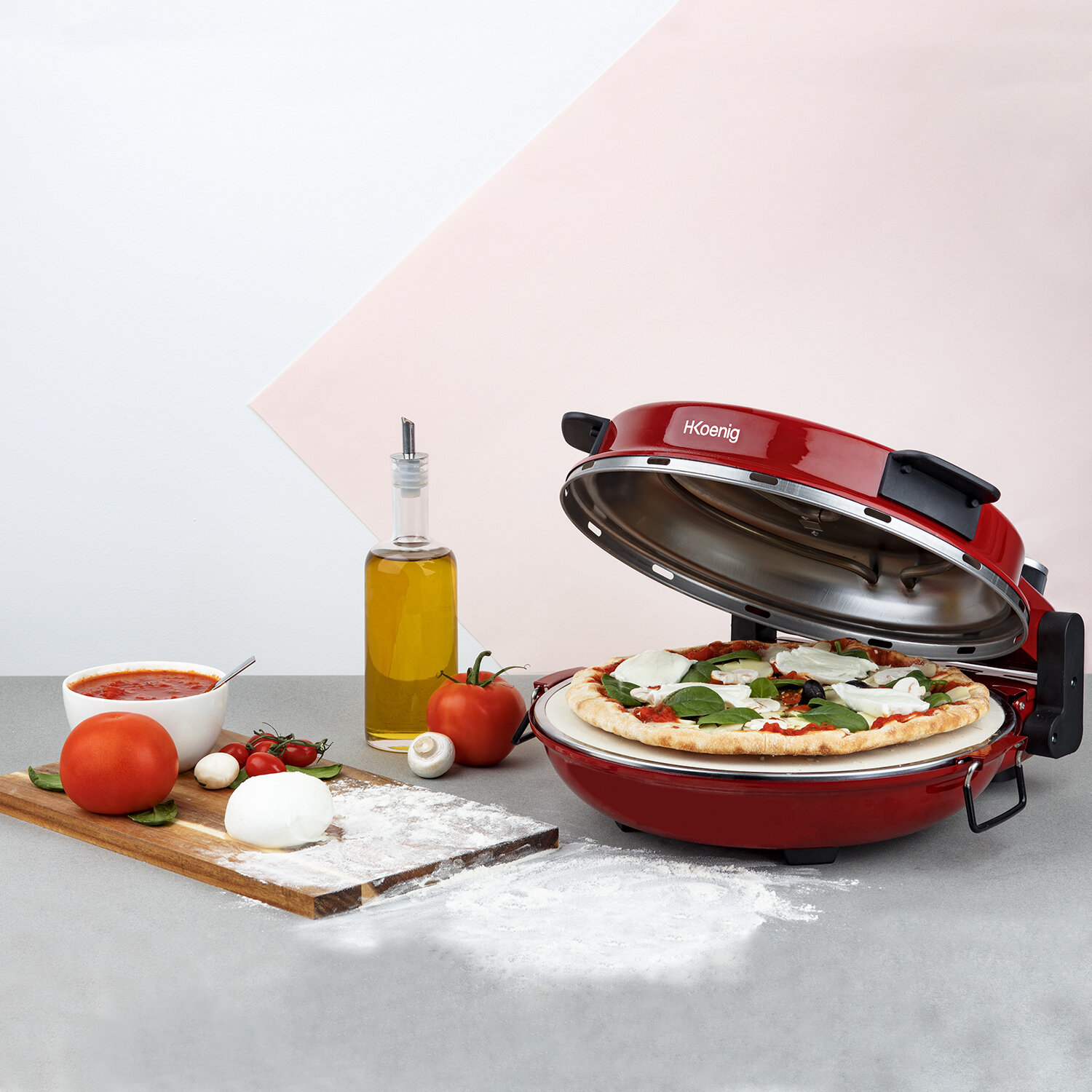 I nostri prodotti > cucina quotidiana > forno per pizza napoletana : Koenig  - IT
