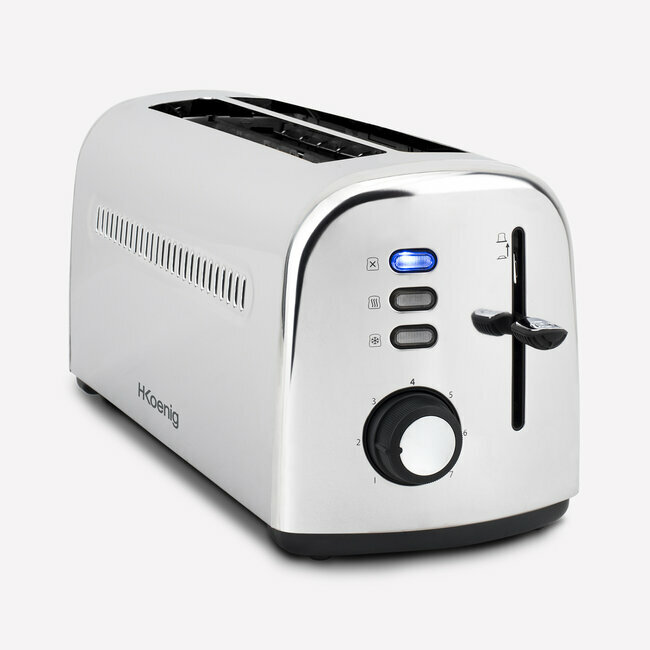 Tostapane HKoenig TOS14 4 Slot 1700 W In Acciaio Inossidabile