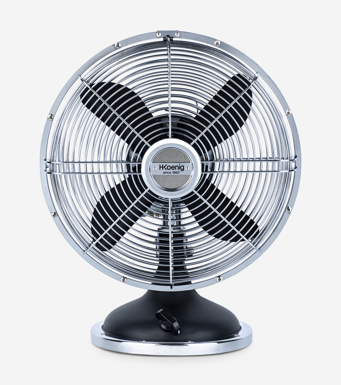 Ventilatore in Metallo, color nero