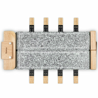 Apparecchio raclette con piastra in pietra WOD362 - 8 persone