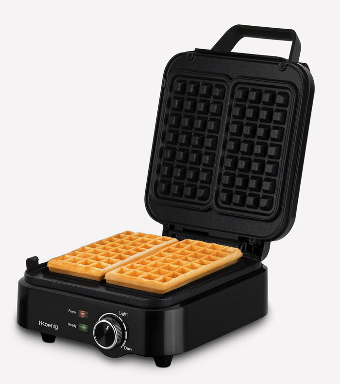 Piastra compatta per waffle